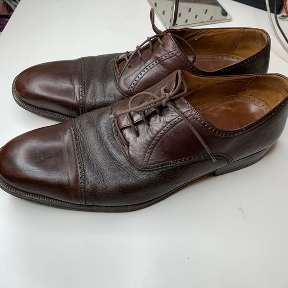 Magnanni Cap Toe Brown Lace Up Oxford Medium Classic Leather main image 5